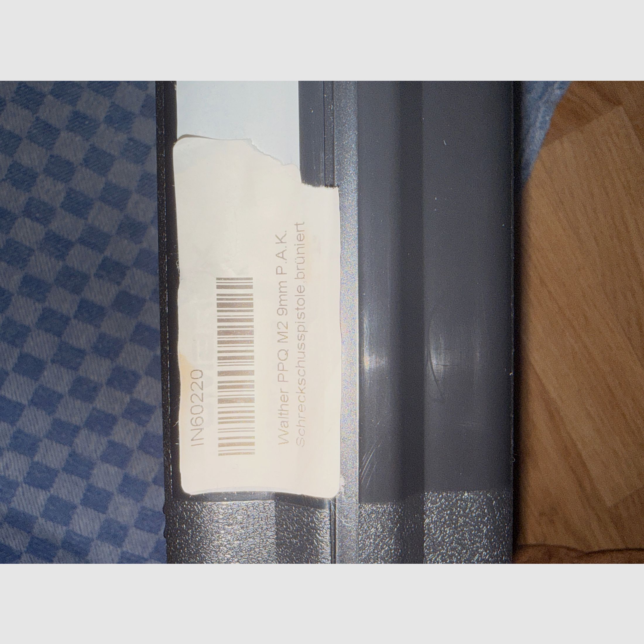 Walther PPQ M2 P.A.K Schreckschuss
