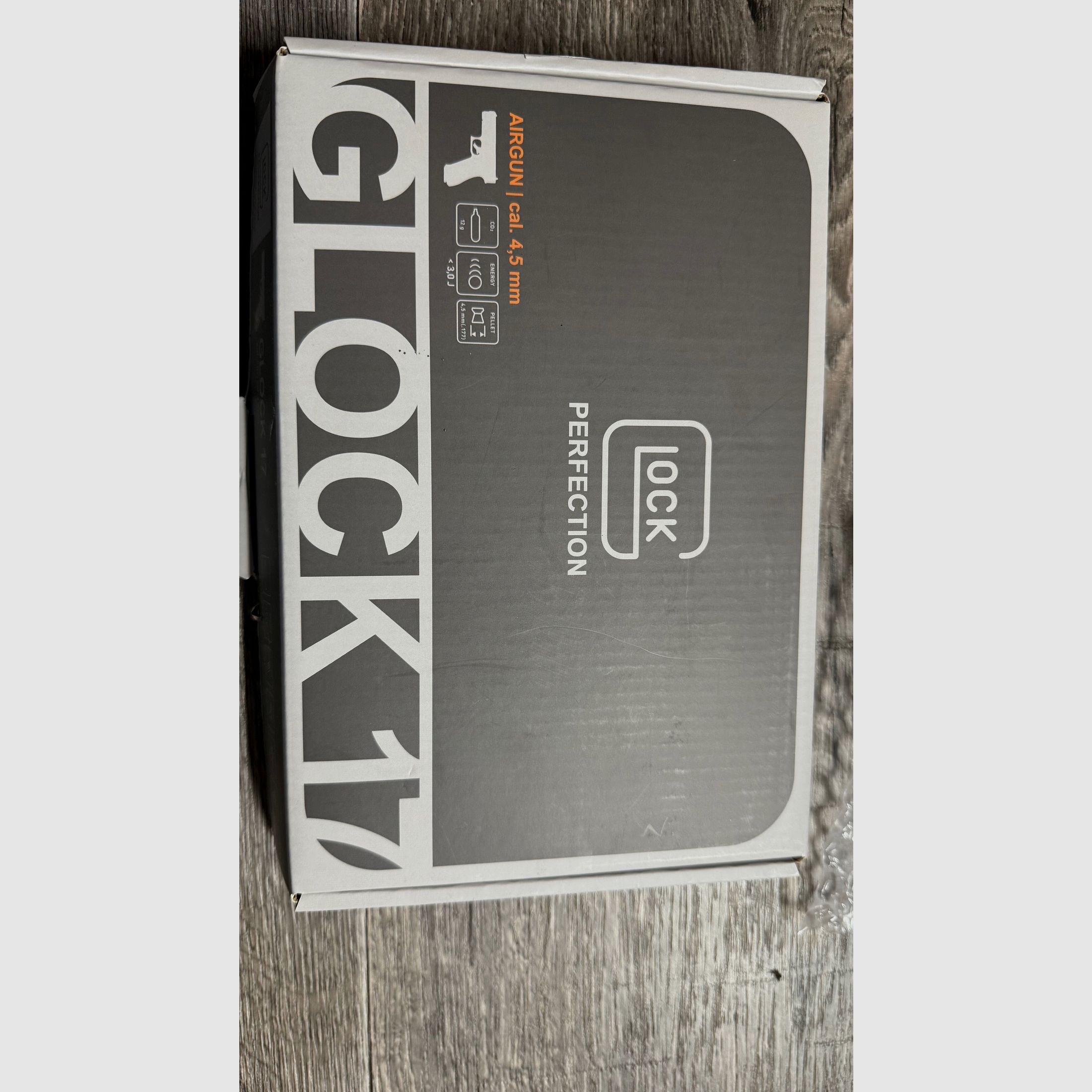 Glock 17 Gen5 4,5 mm Diabolo < 3,0 J CO2 schwarz