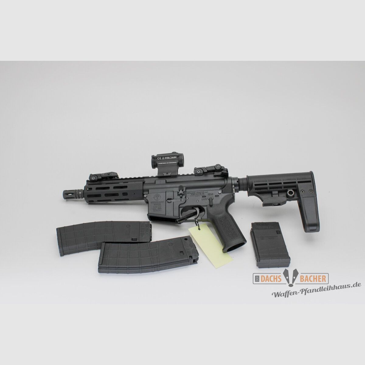 Pistole Tippman Arms M4-22 Elite Pistol Kal. .22lfB mit Holosun, Bild 1 von 6