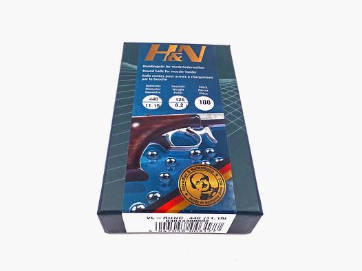 H&N – Projectiles plomb rond, .440