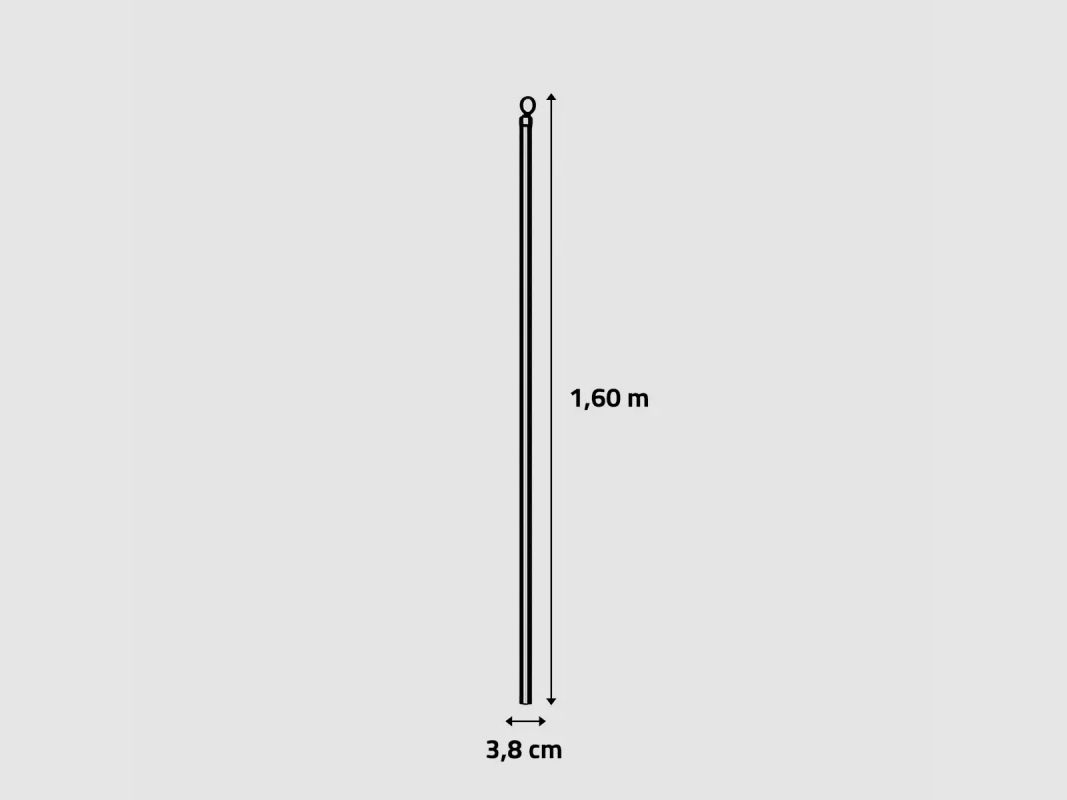 Komplettset 60 m PVC-geschweißter Drahtzaun - Maschenweite 100x50mm - Draht 2,1mm - Höhe 1,20 m, Bild 19 von 20