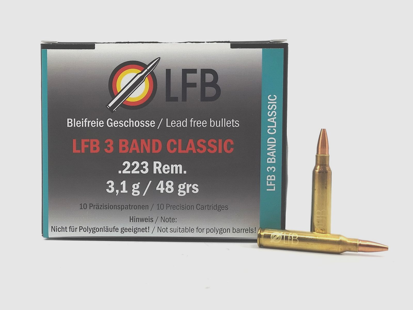 LFB 3 Band Classic .223 Rem. 3.1g, image 1 sur 2