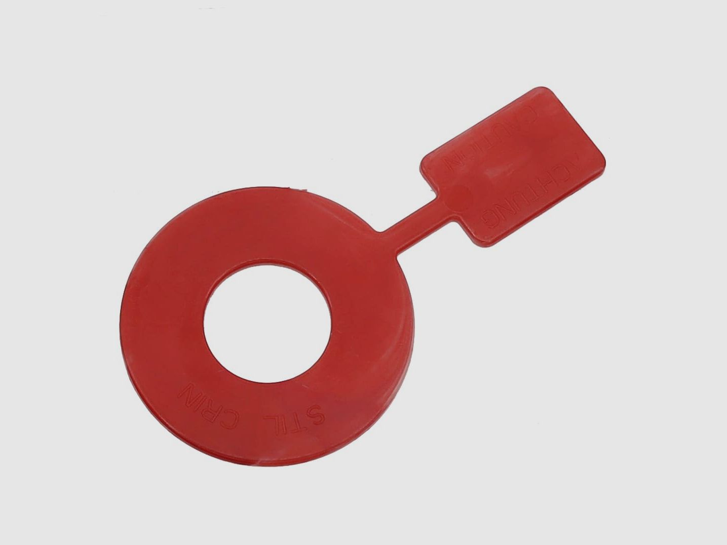 Alu Pufferpatrone mit Sicherheitsfahne - Revolver Trommel