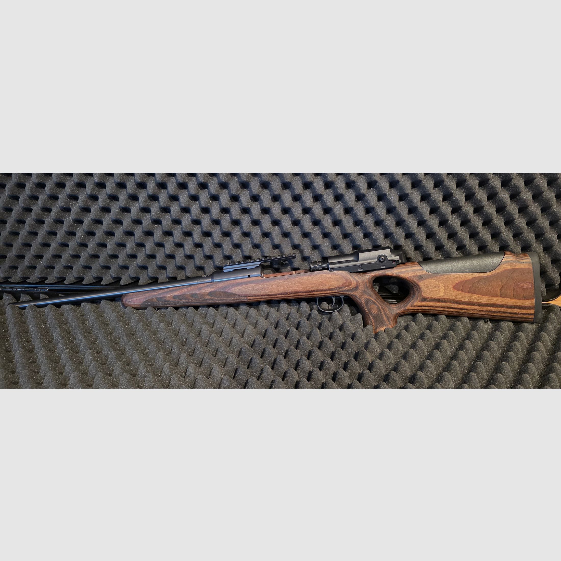 Mauser M25 Max .308 with mounting rail and silencer