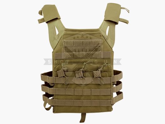 JPC Plattenträger Basic (Tan)