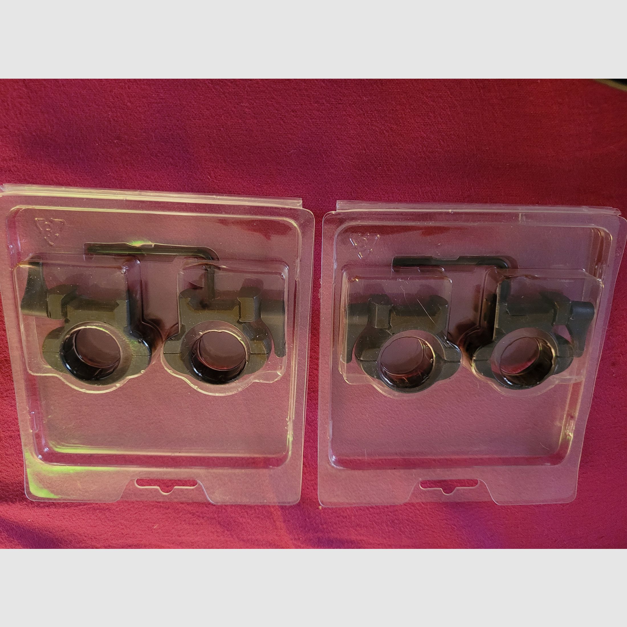 Weaver Picatinny Stahl Ringe 30 mm 7mm BH QR