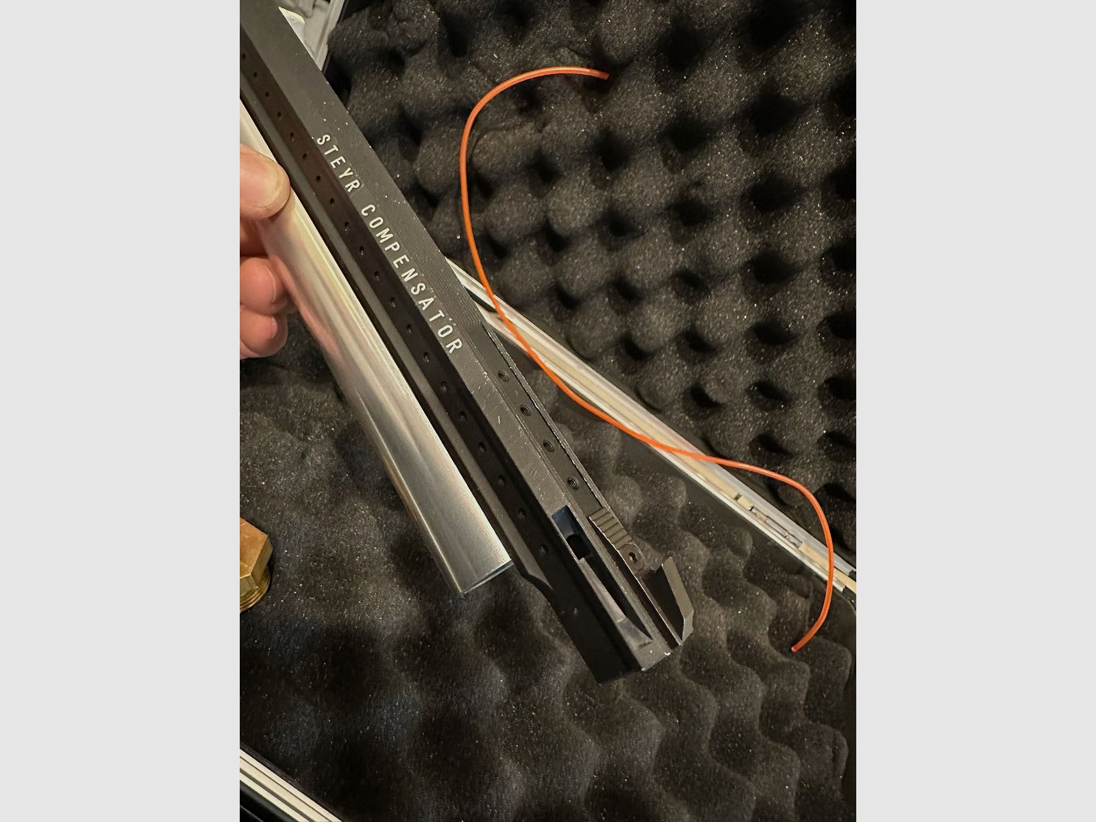 Steyr LP1 Match pistolet à air - nouvellement entretenu - cartouche jusqu'à 8/2035 - prix à débattre