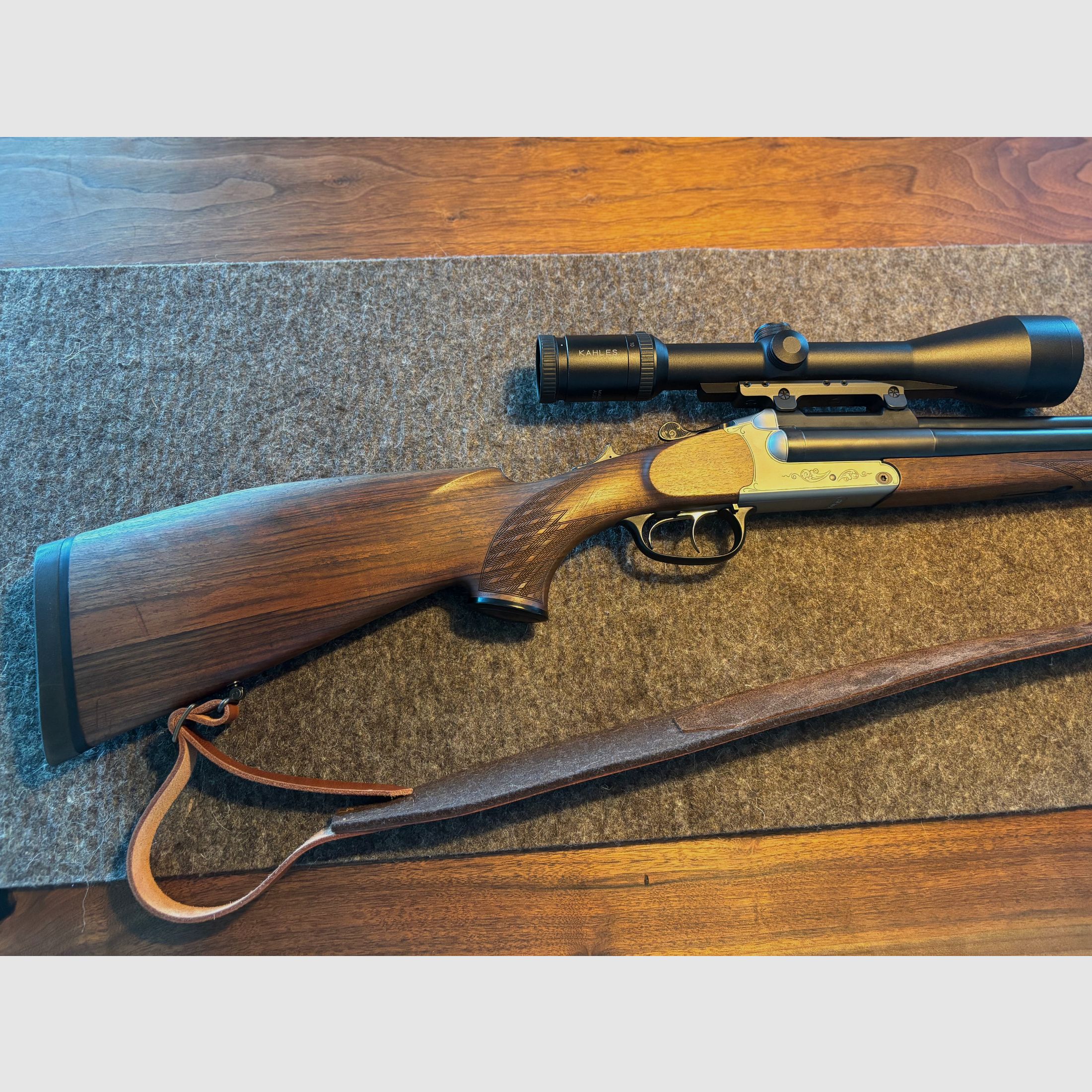 Blaser D99 Drilling Kal. .30R; 20/76; EL 5,6x52R in 1a Zustand 