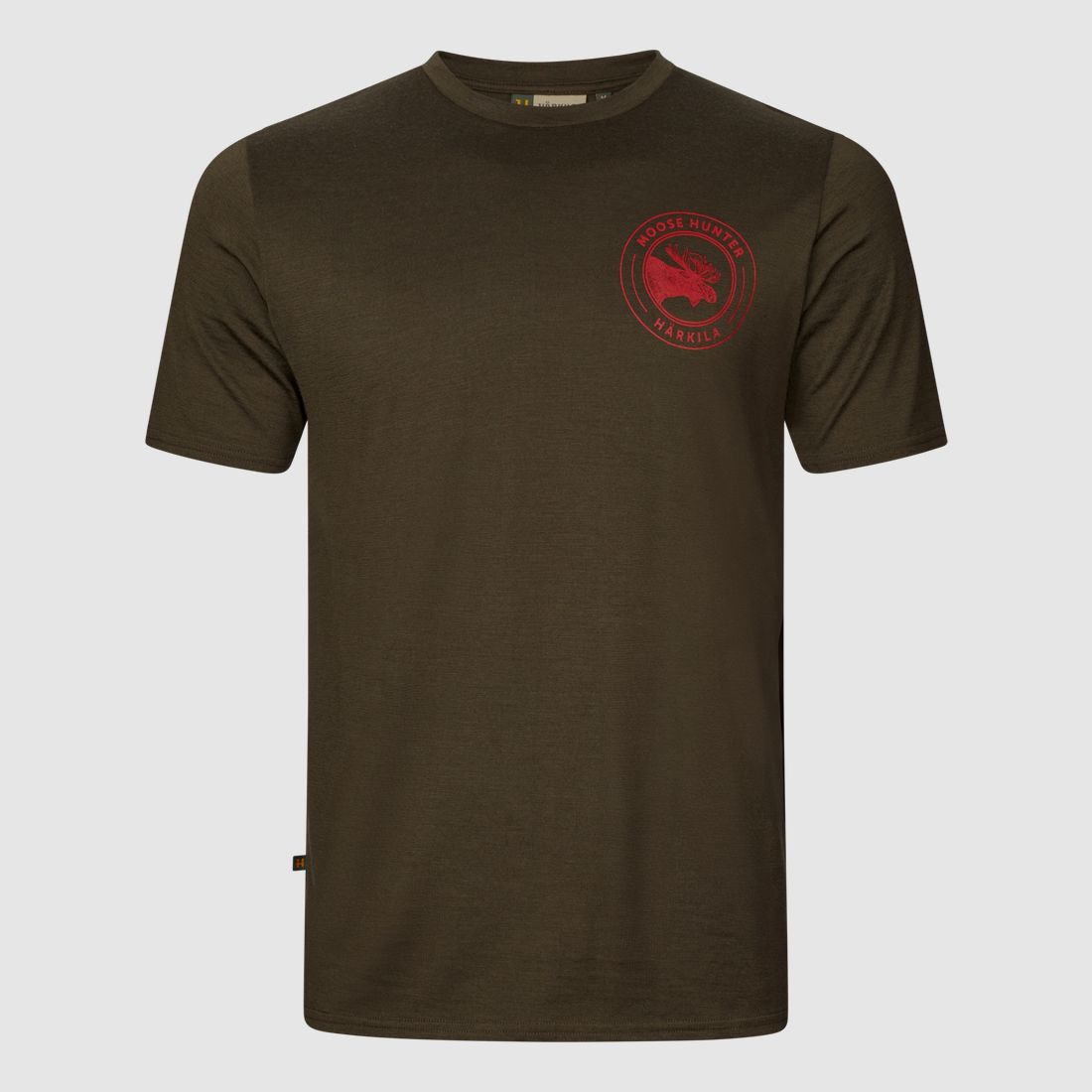 Härkila Jeu S/S T-Shirt Homme Willow green moose M