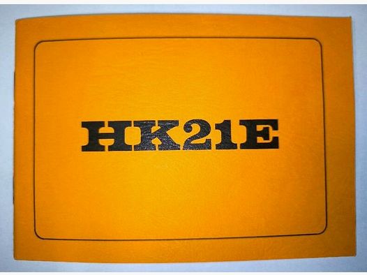 Heckler&Koch Anleitung für HK21E, spanisch