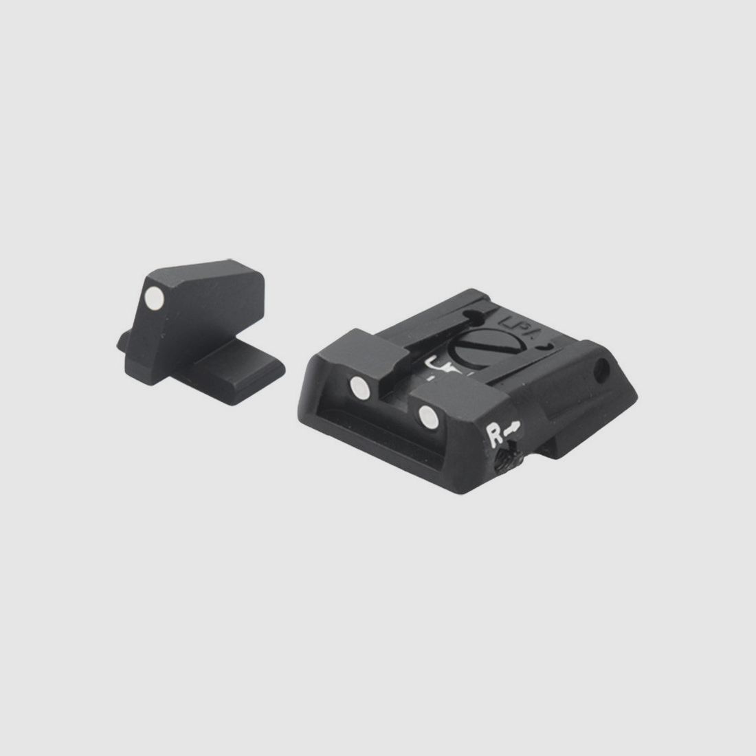 Visierung und Korn LPA für Automatikpistole H&K P30 P45 Typ 30 - SPS01HK30