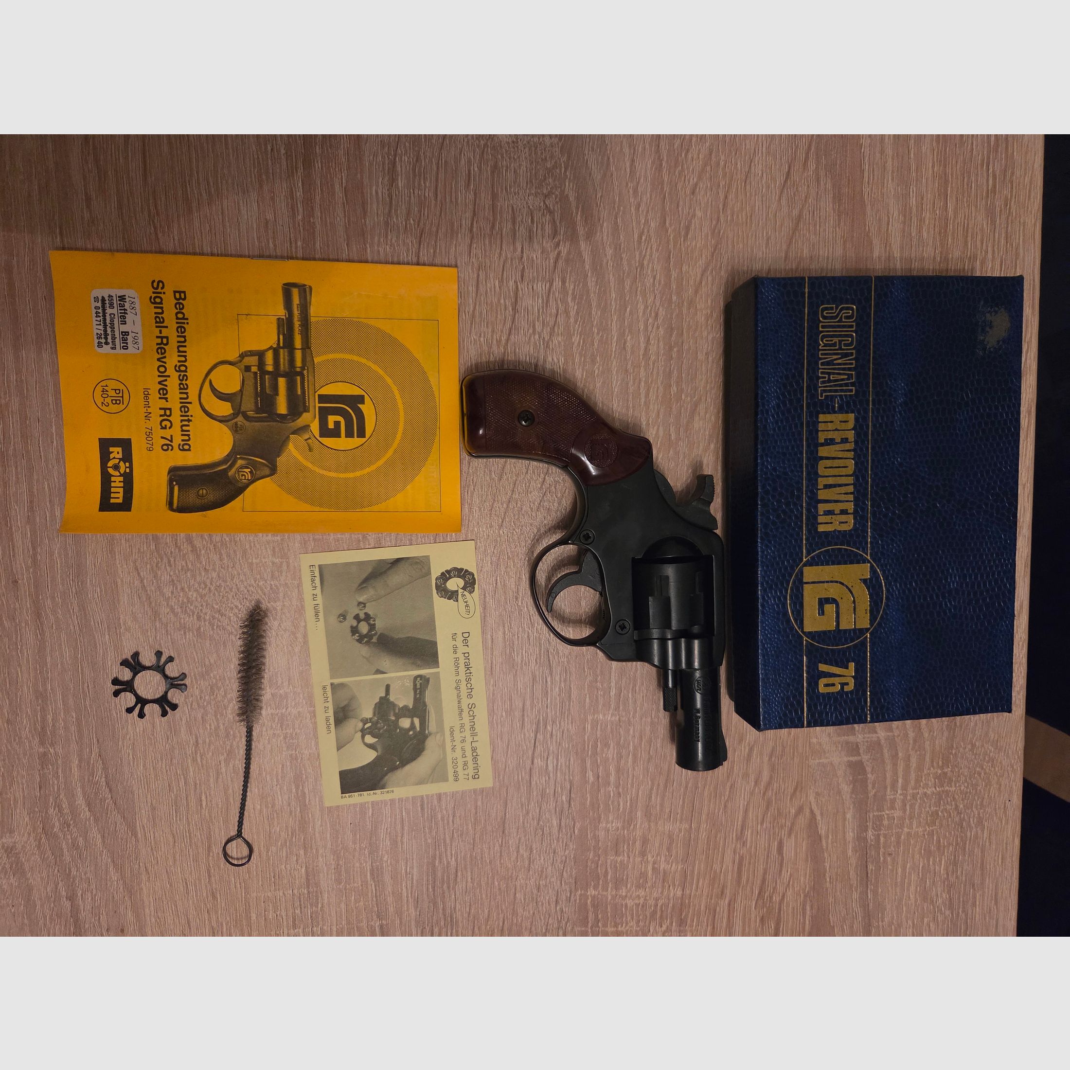 Signal Revolver Röhm RG 76 (sehr gut erhalten)