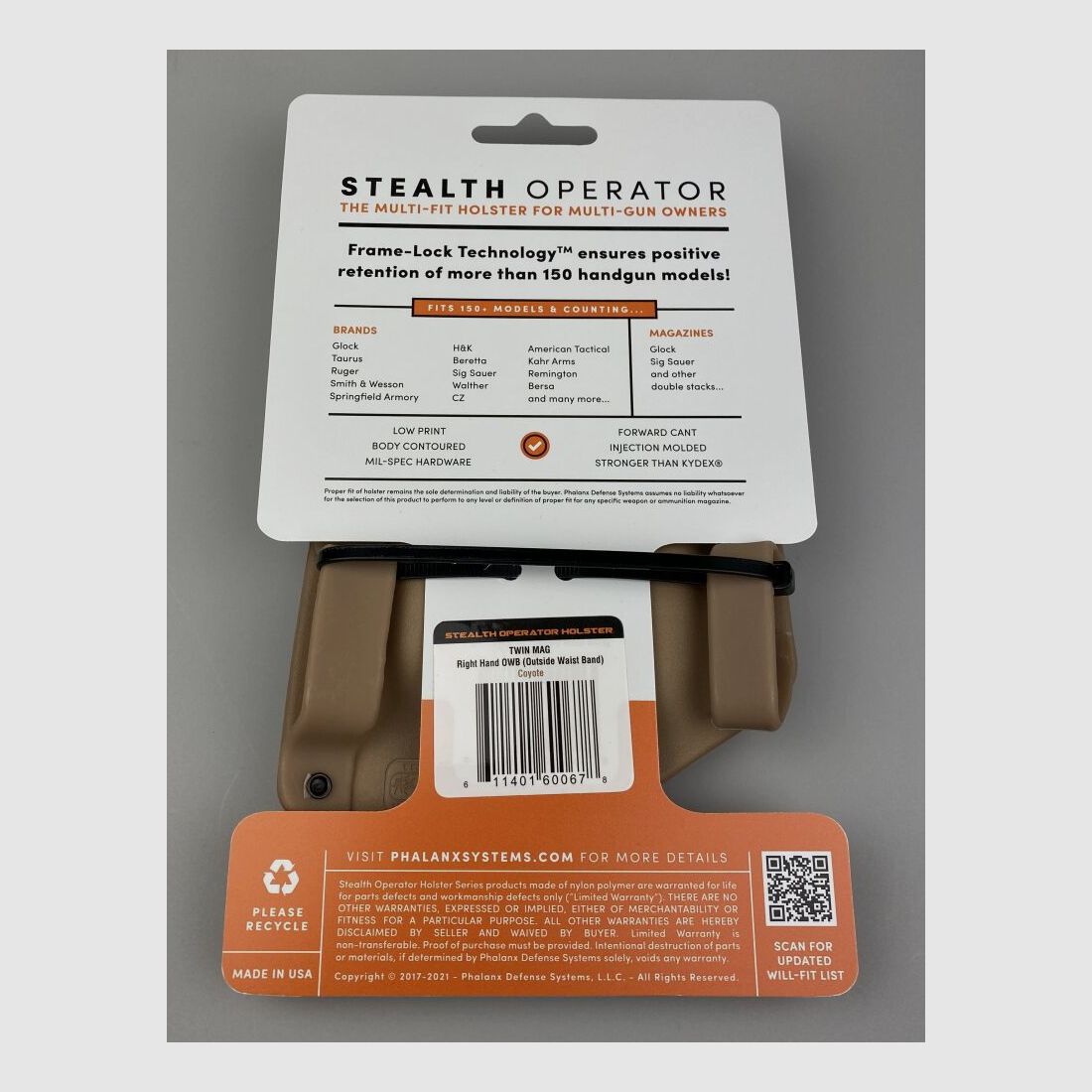 PHALANX STEALTH OPERATOR MULTI-FIT TWINMAG DOPPELMAGAZINTASCHE