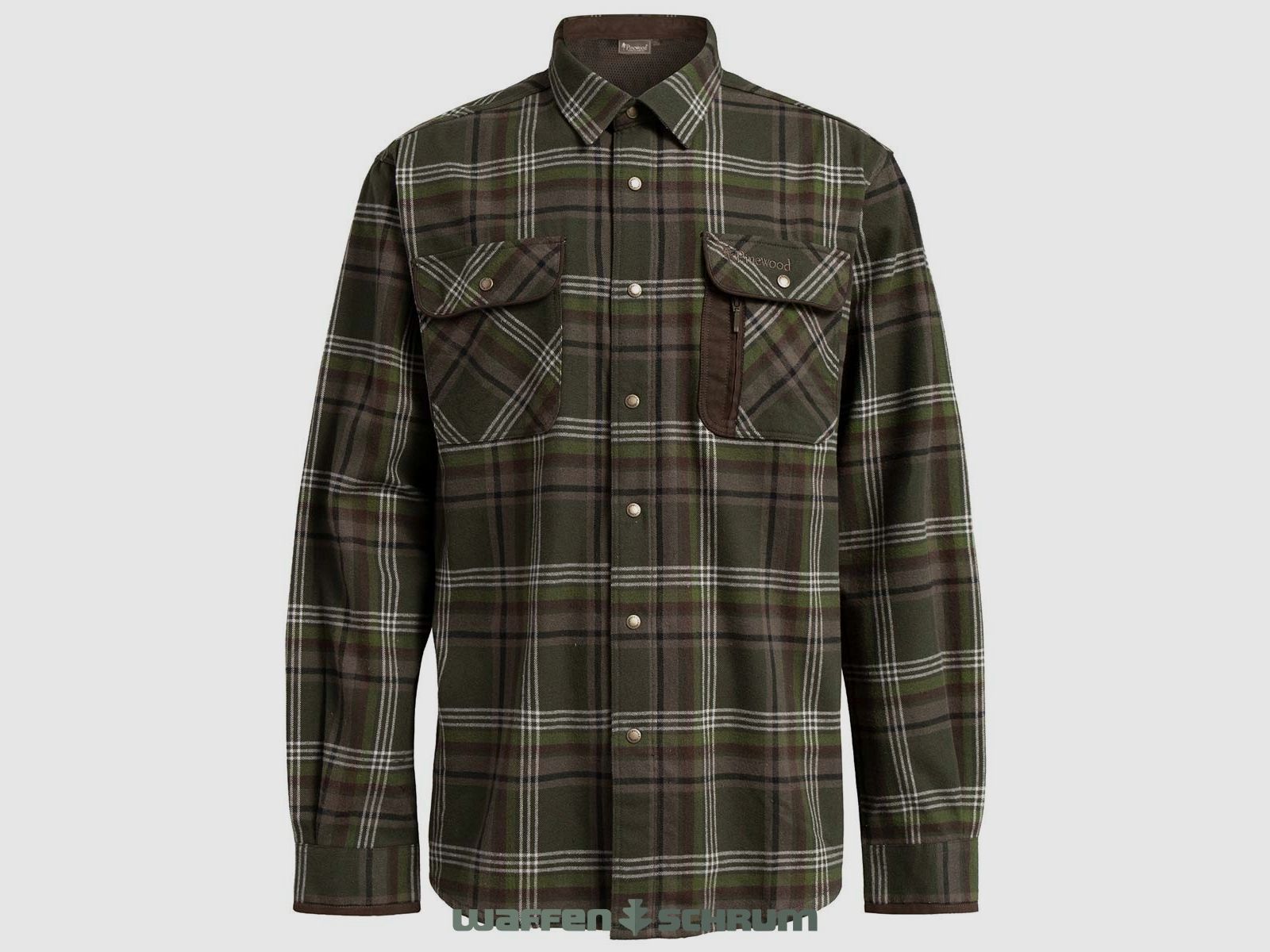 Pinewood Hemd Cornwall Green/ Pine Green