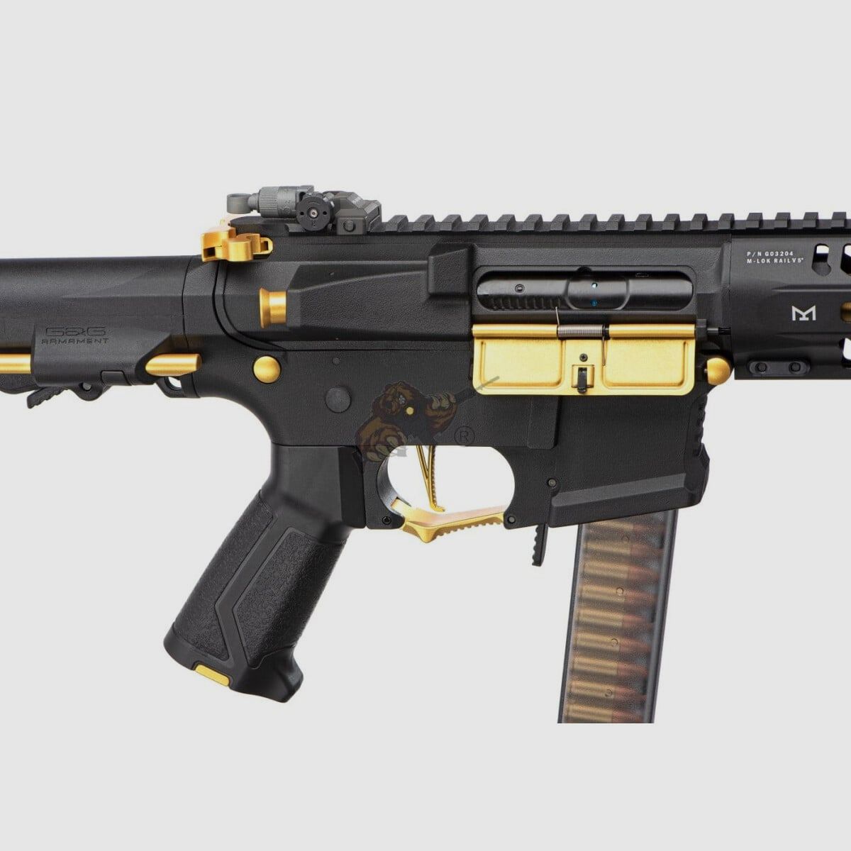 G&G ARP 9 Stealth - Or avec ETU Airsoft Libre à partir de 18 - S-AEG -F-, image 2 sur 8