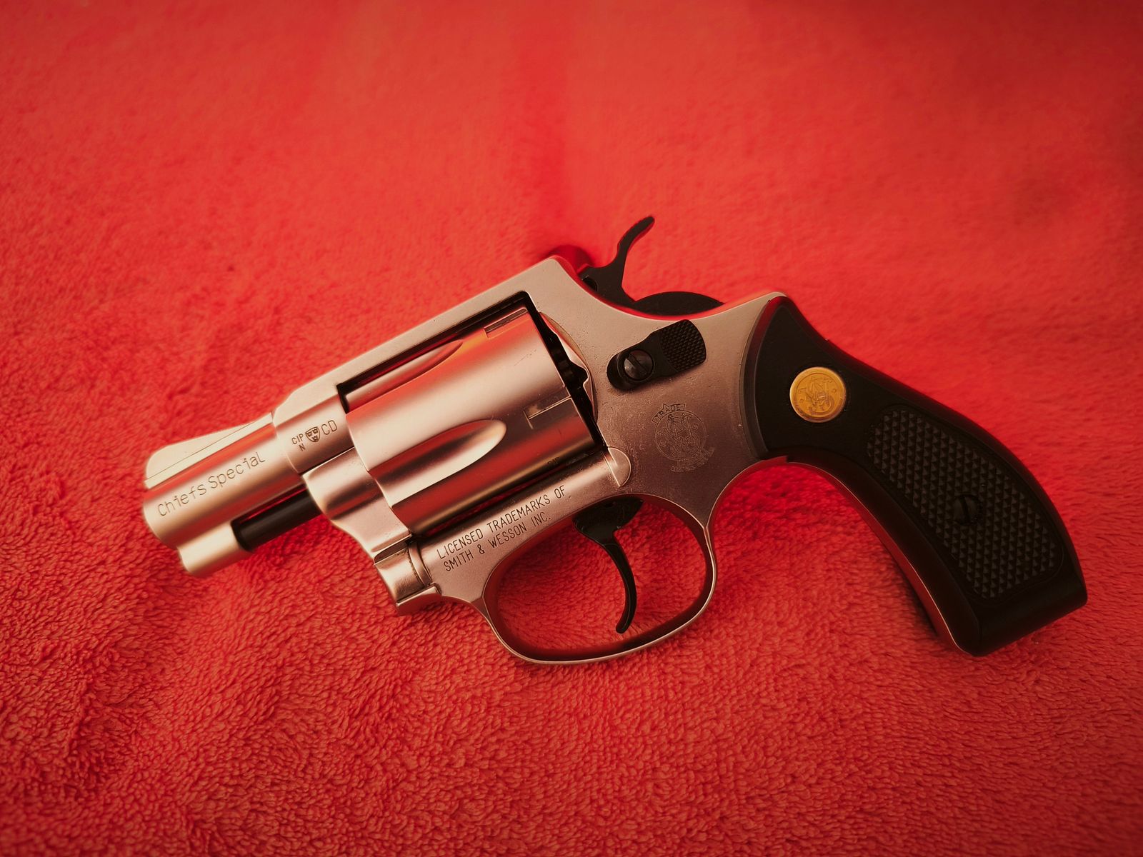  Smith & Wesson / Colt Chiefs Special – Schreckschuss Revolver, Top-Zustand (< 30 Schuss)