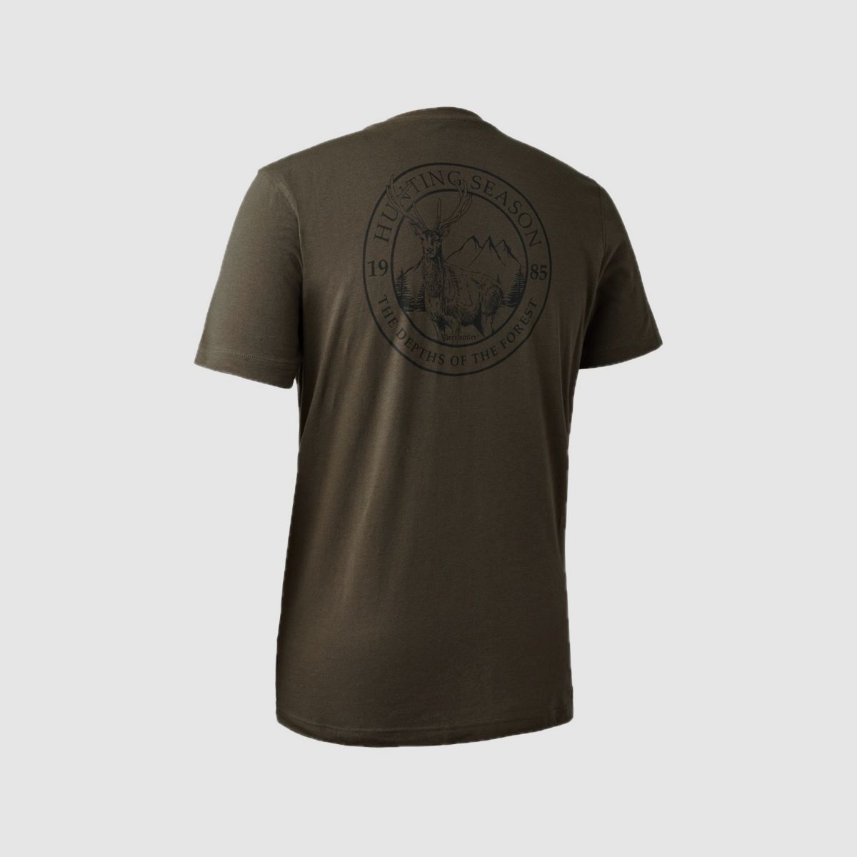 DEERHUNTER Easton T-shirt Oliv