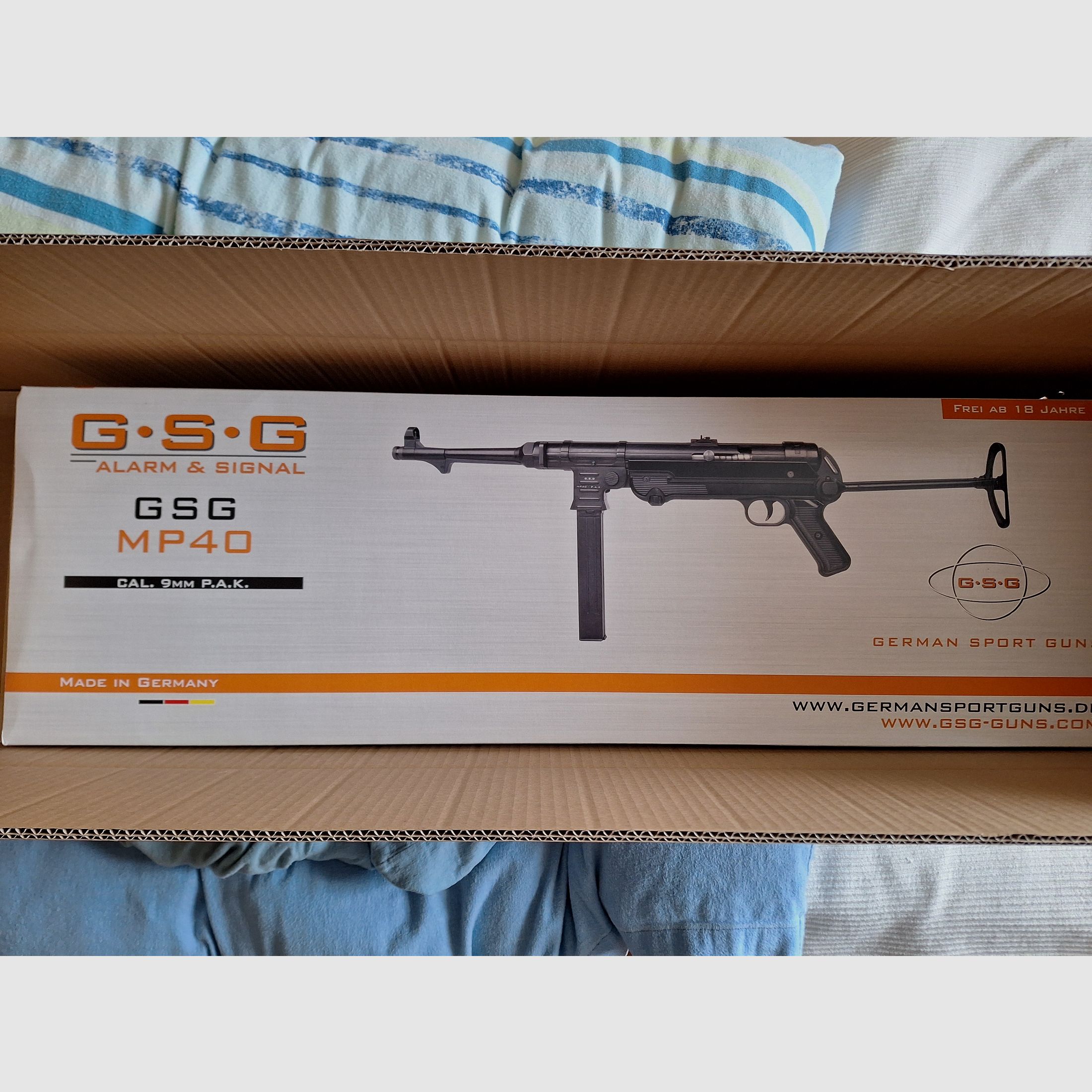 Submachine gun MP40 P.A.K. 9 mm