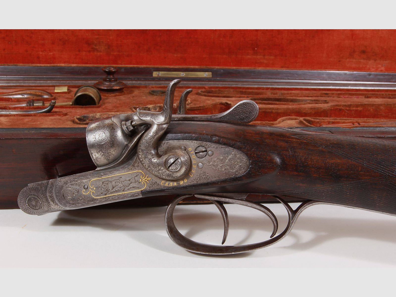 Luxury double-barrel shotgun Article 14592
