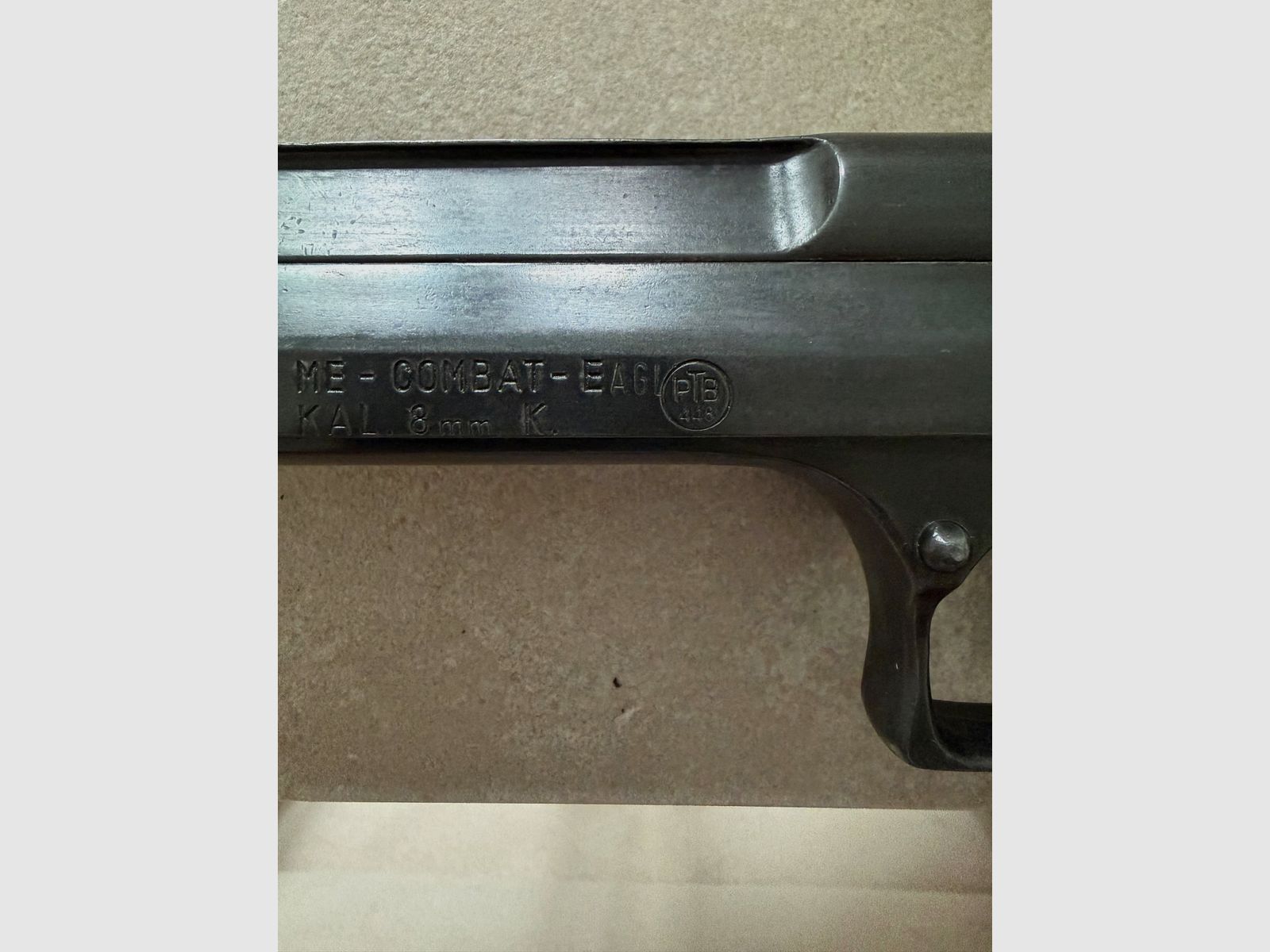 ME Combat Egale 8mm blank first serial number 000888 like new, immagine 5 di 6