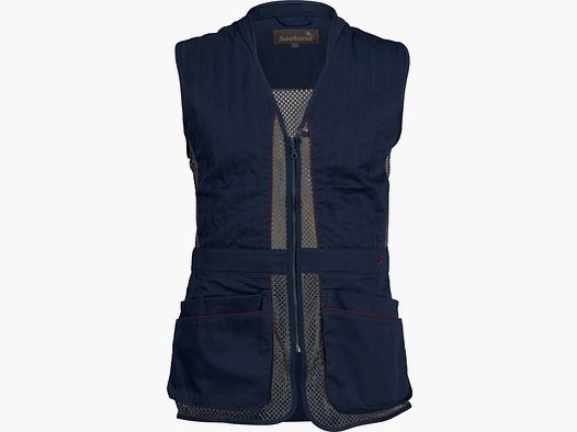 Seeland Skeet II Schießweste Gunmetal Blau