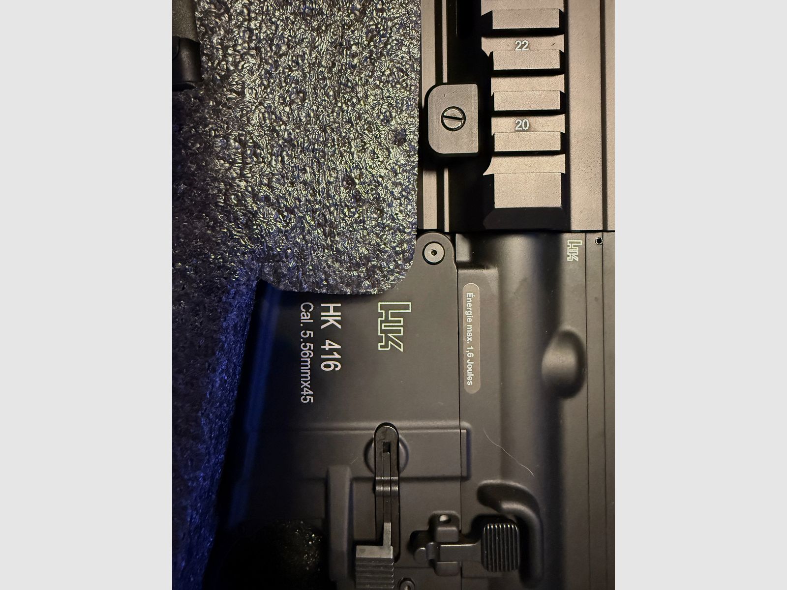 Heckler & Koch HK416 A5 Airsoft Vollmetall MosFet S-AEG 6mm BB schwarz