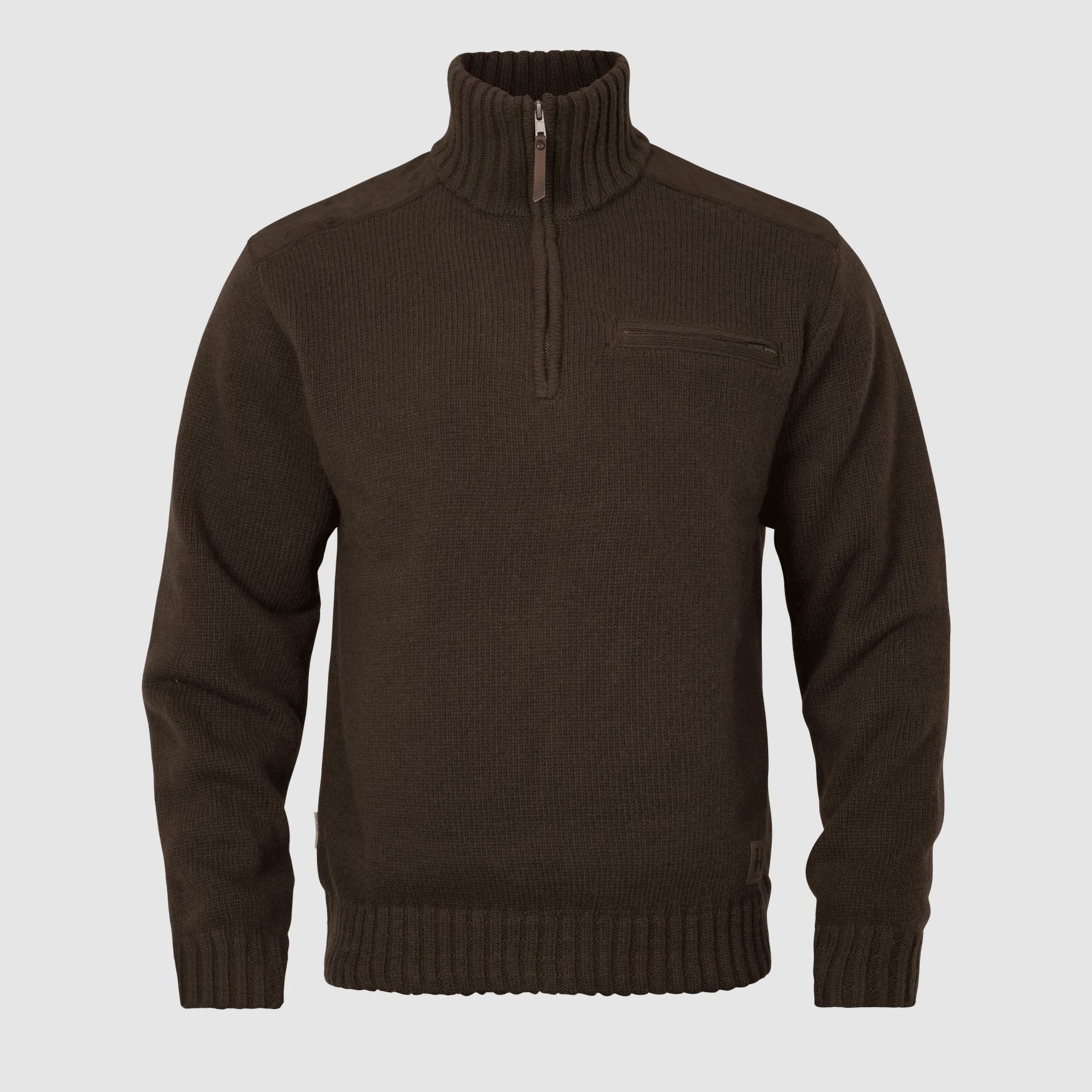 Härkila Annaboda WSP Half-Zip Knitted Sweater Men Demitasse Brown XL