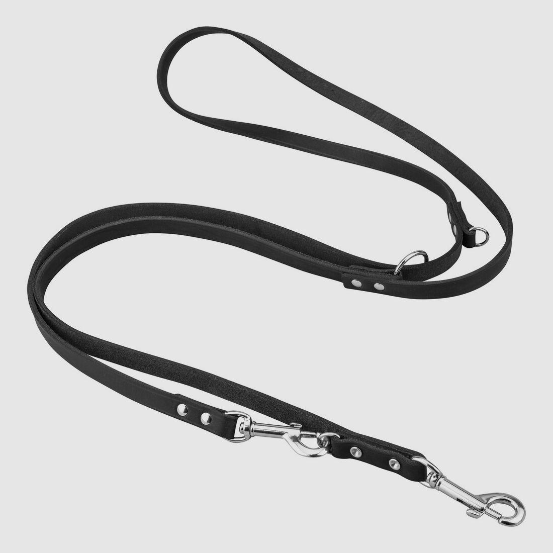 Heim Soft leash – 3-way adjustable (Width 14 mm, length 3 m, color black), imagen 2 de 2