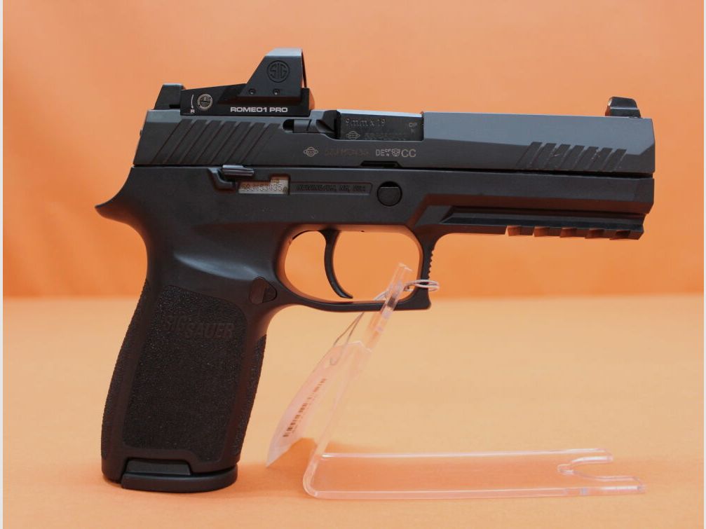 SIG Sauer Ha.Pistol 9mmLuger SIG Sauer P320 RXP Full-Size 119mm barrel/ ROMEO1 PRO red dot sight (9mmPara)