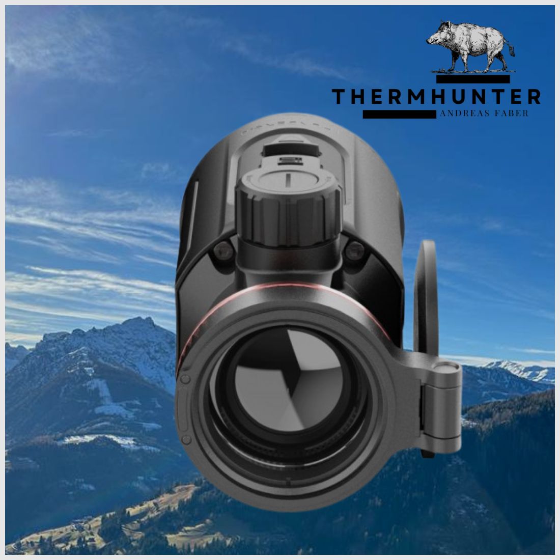 Hikmicro Clip-On Thunder TH35C 3.0 Complete Set with Adapter -NEW-