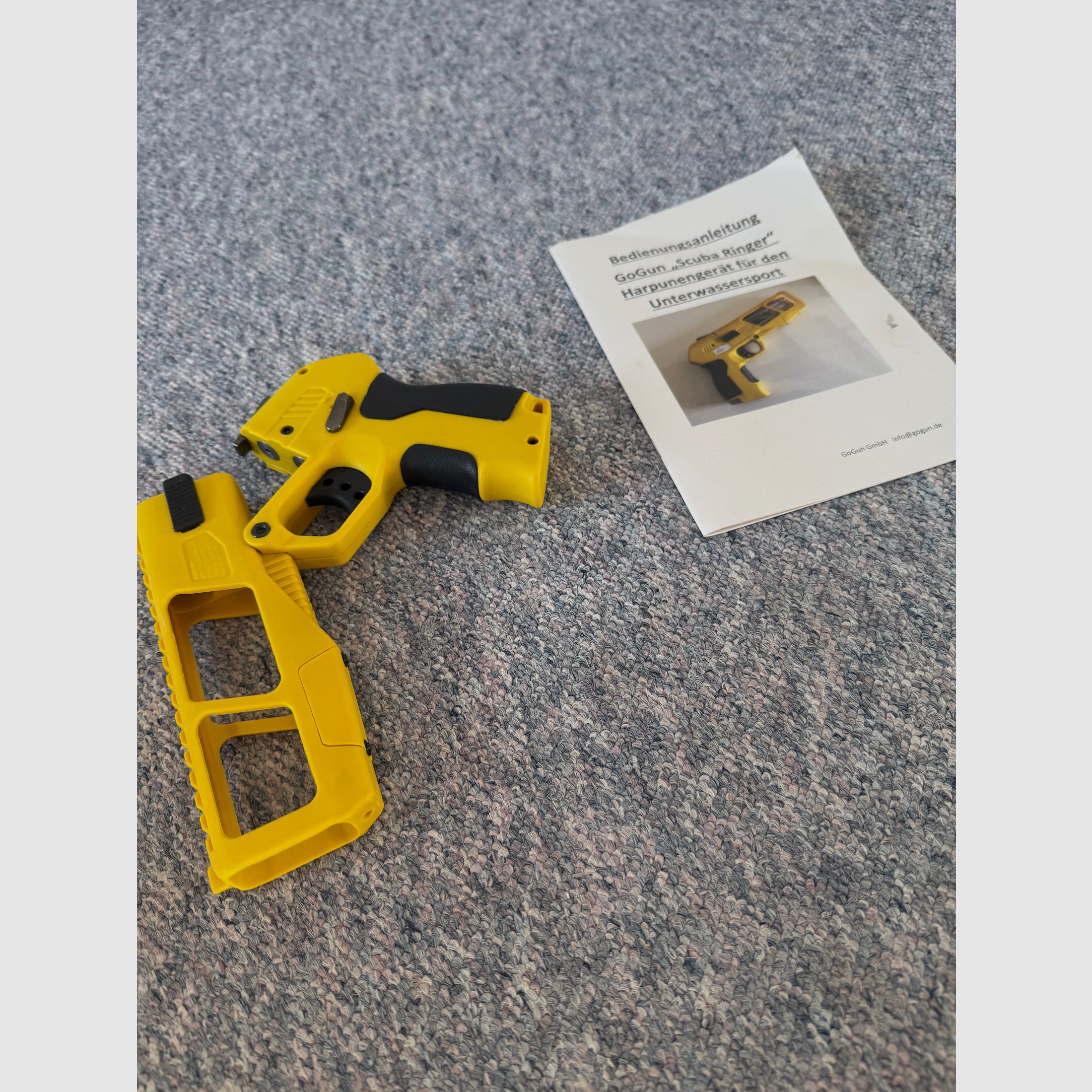 Scuba Ringer Klein Harpune + Vevor Compressor 300 bar