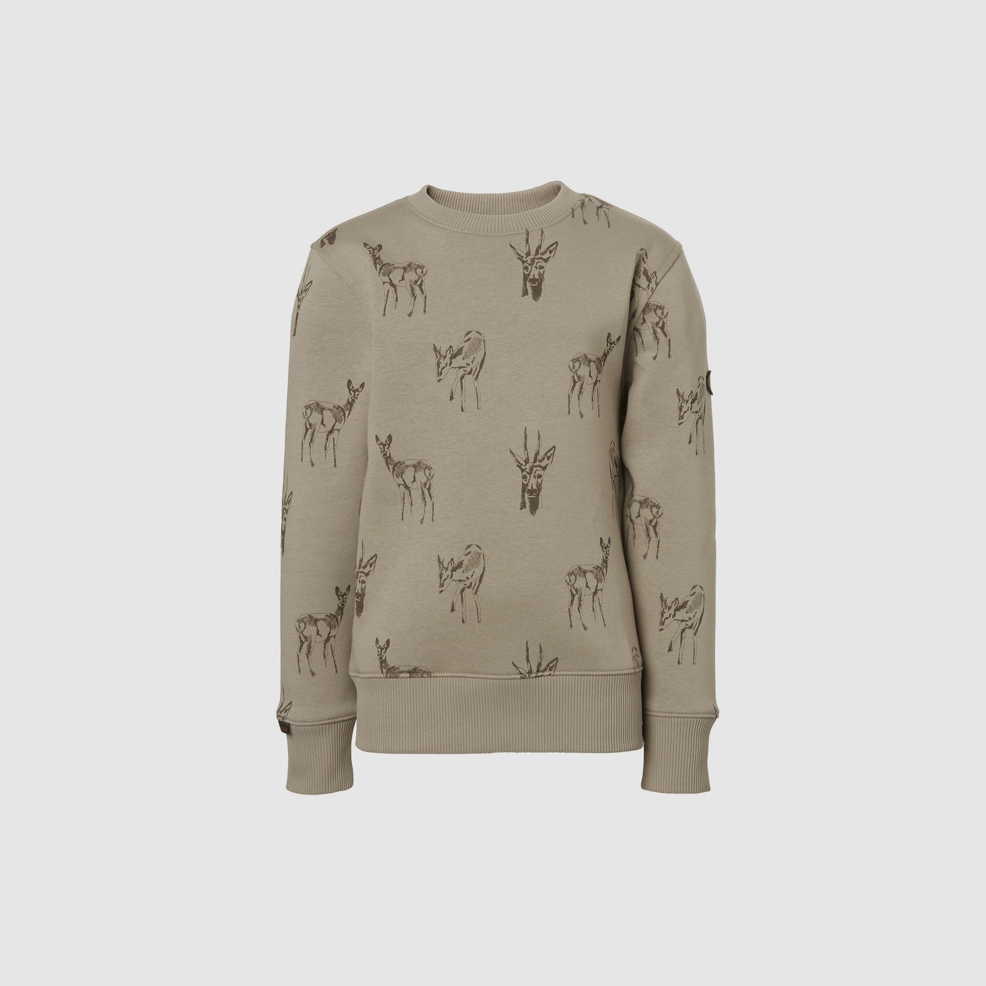 Sweatshirt Chevalier Deer Gros Plan Cerf Junior 120