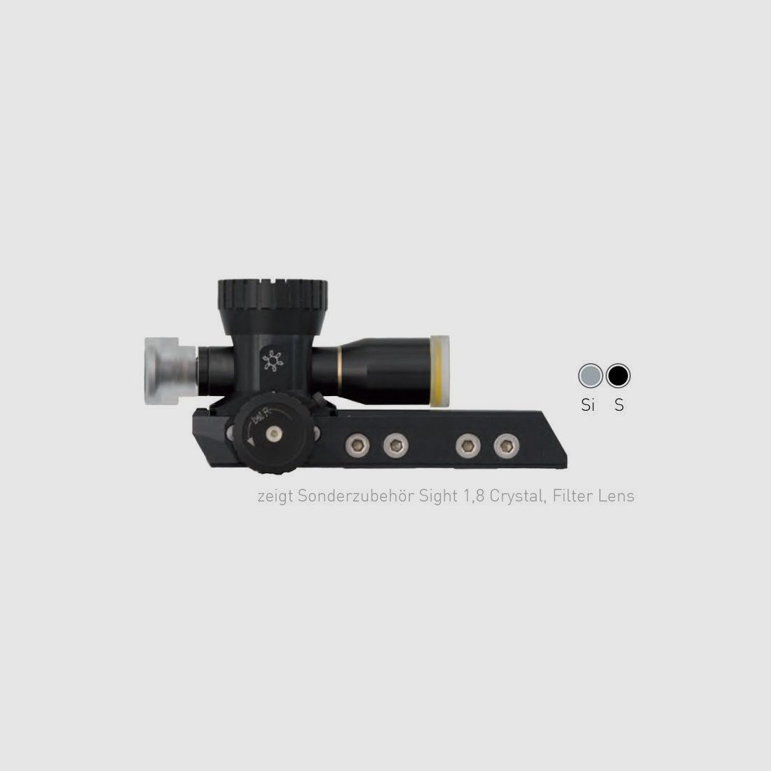 Centra Spy Long czarny diopter Feinwerkbau