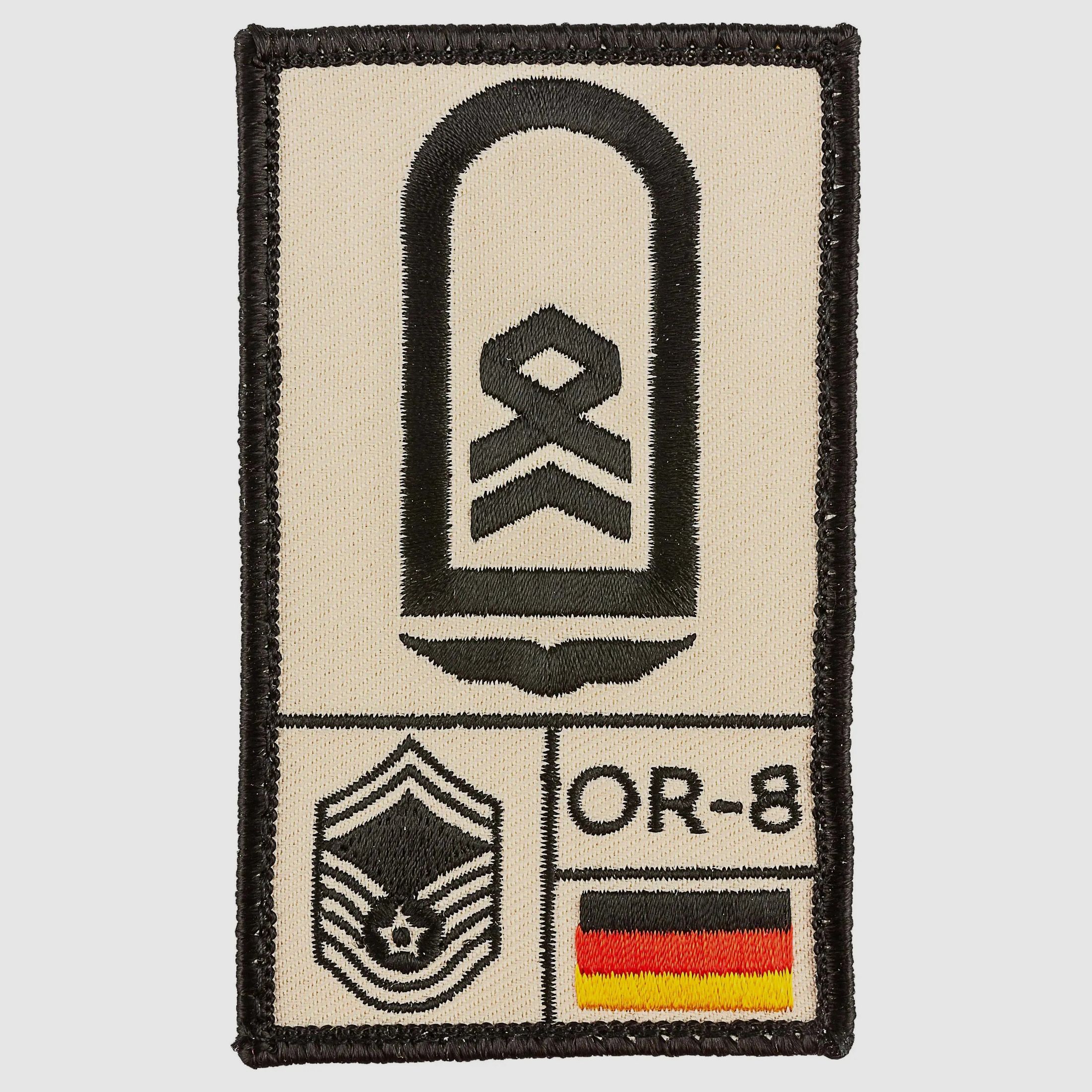 Café Viereck Café Viereck Rank Patch Stabsfeldwebel Luftwaffe sand