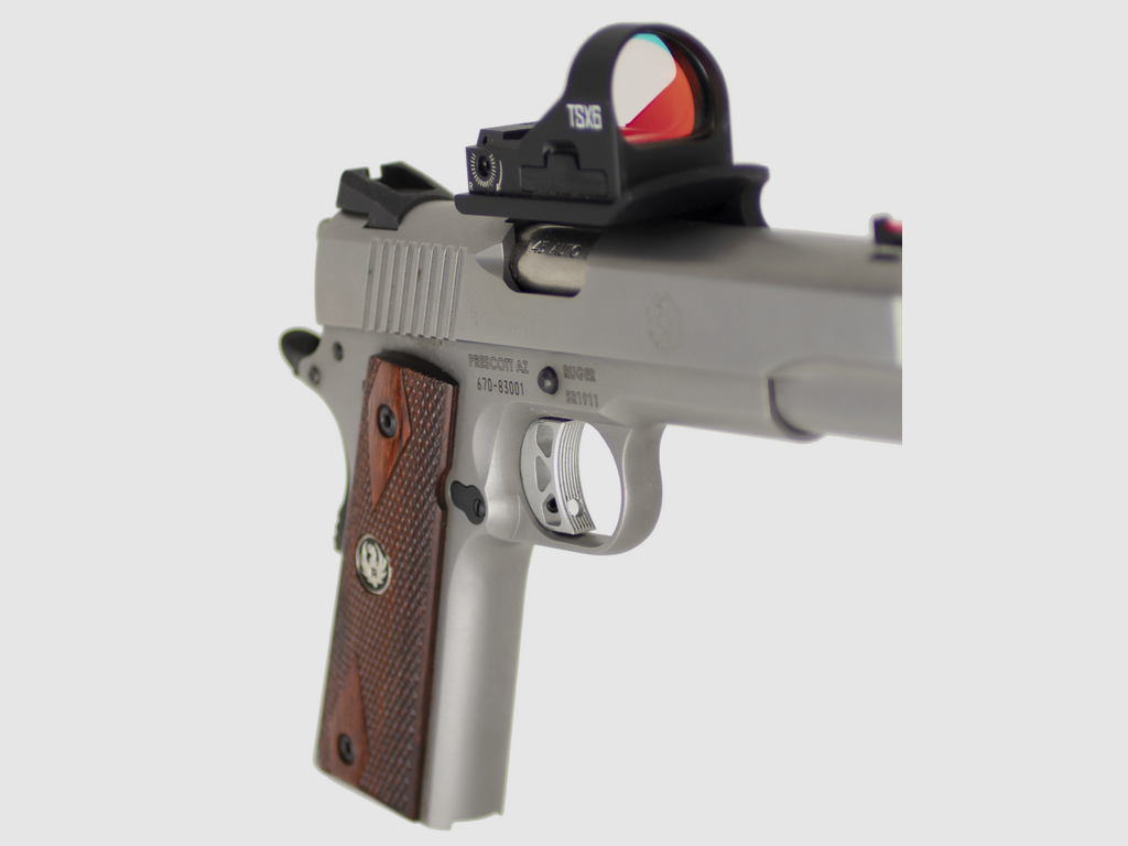 Ruger SR1911 „Prescott AZ“ Kal. .45 ACP – Edelstahl + Red Dot TSX6, Bild 6 von 8