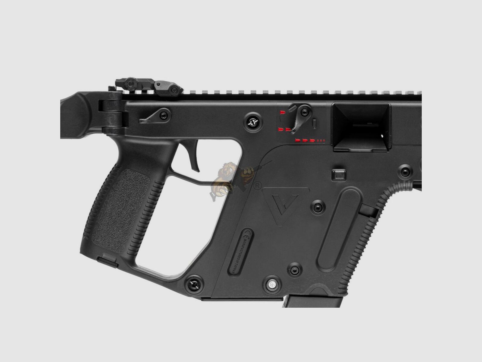 Kriss Vector V2 in Zwart Airsoft Vrij vanaf 18 - S-AEG -F- | Krytac