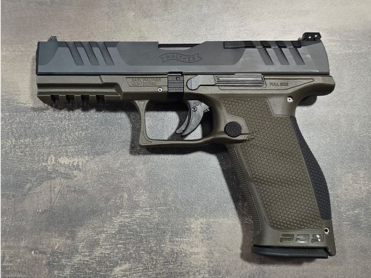 Walther PDP FS 4,5 Zoll Olive cal. 9×19 Neuwertig!