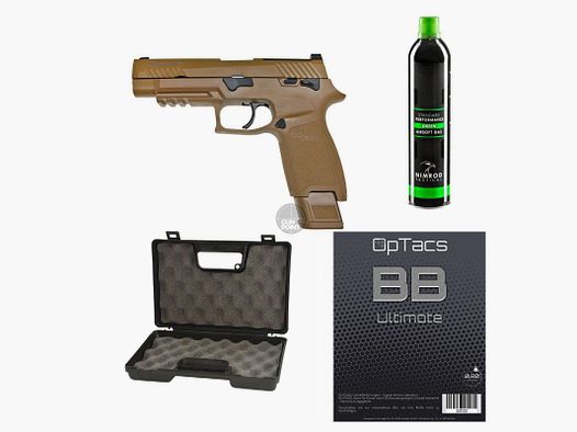 SET !!! Airsoft - Pistolet - Sig Sauer ProForce P320-M17 GBB - od 18 lat, ponad 0,5 Joule