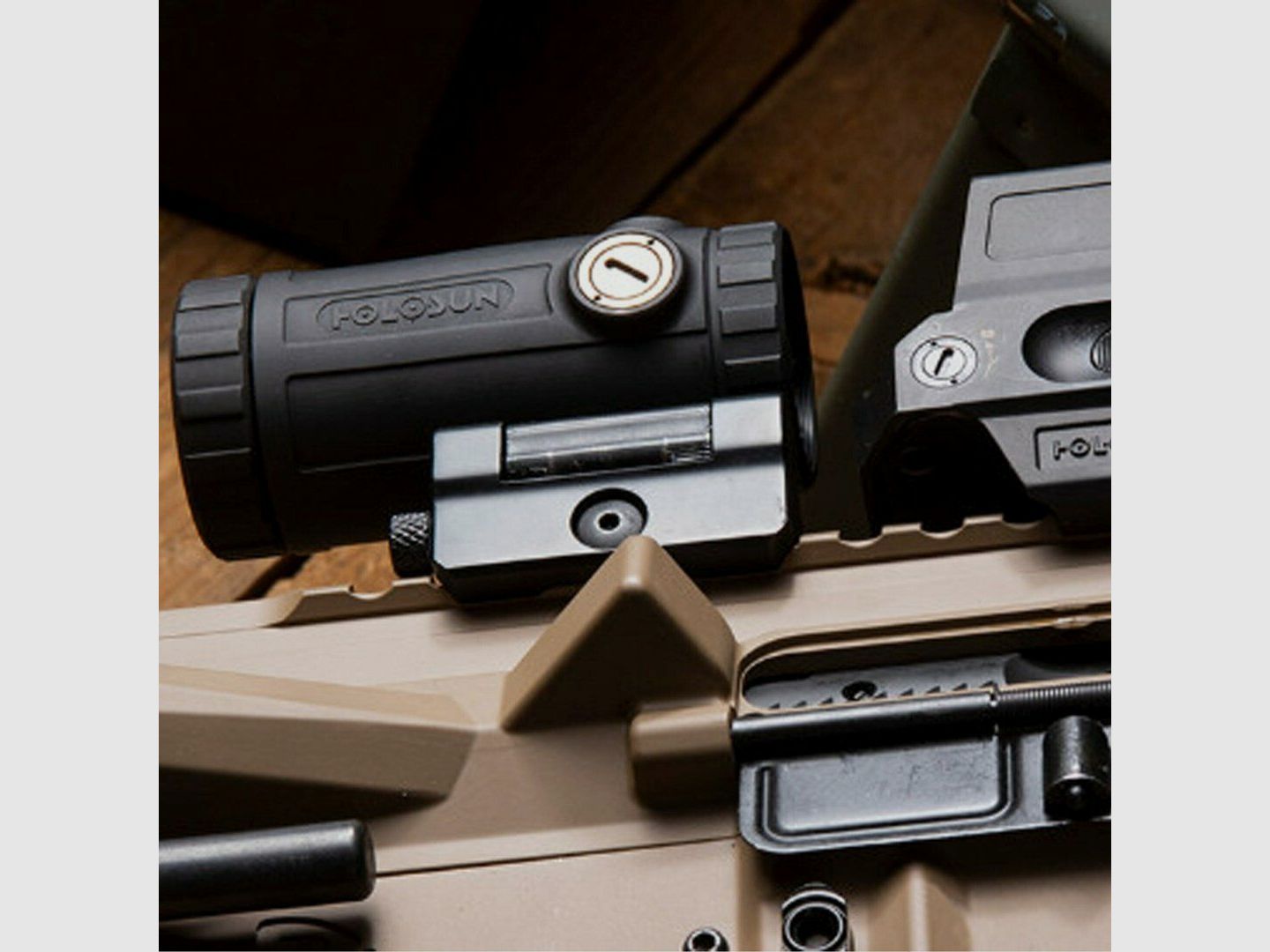 Holosun HOLOSUN Holosun Magnifier HM3XT für Rotpunktvisier wie z.B. HS510C
