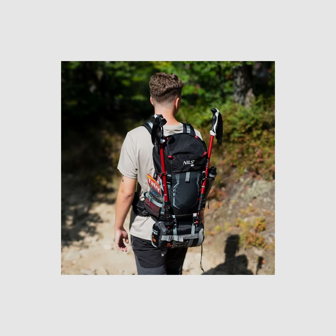 NC1993 Rucksack Northlake 30L+10L in Schwarz