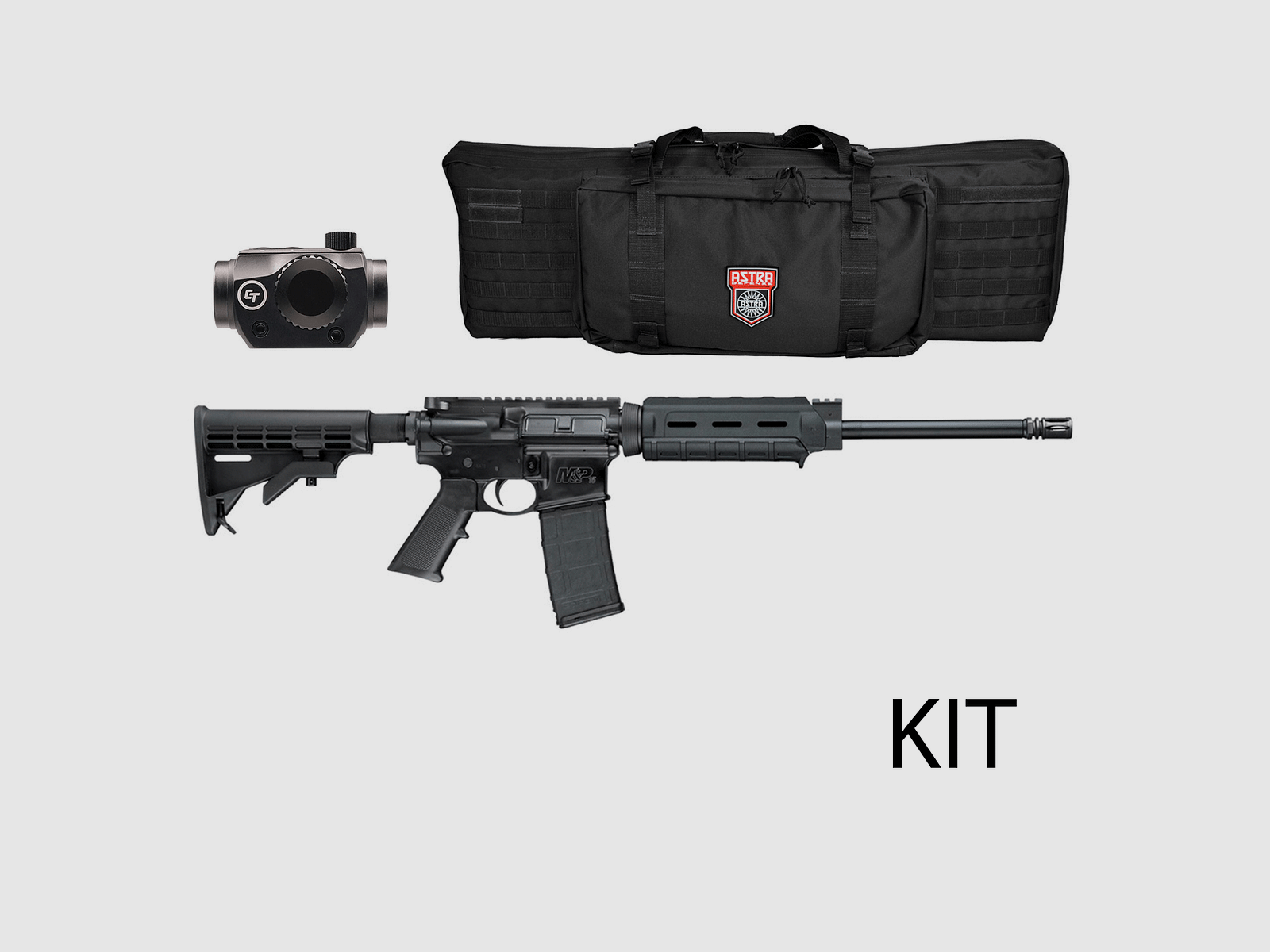 RIFLE – SMITH & WESSON M&P15 SPORT II OR M-LOK 16′ .223R.+CTS25+ASTRA HOLSTER AR