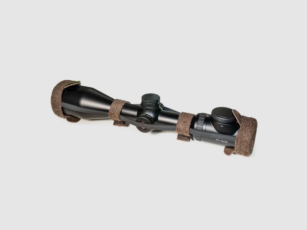 Lautloser Zielfernrohrschutz "weit"