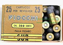 Fiocchi - Italien Revolverpatronen .38 Corto/short