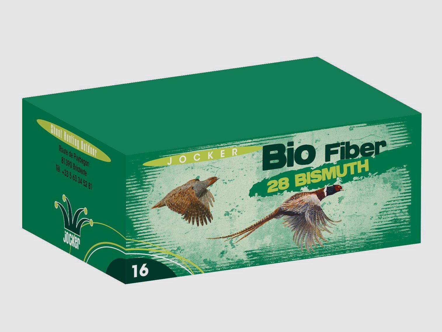 Patronen Jocker Bio Fiber 28 Bismuth Kaliber 16/67 28 Gr, Bild 2 von 2