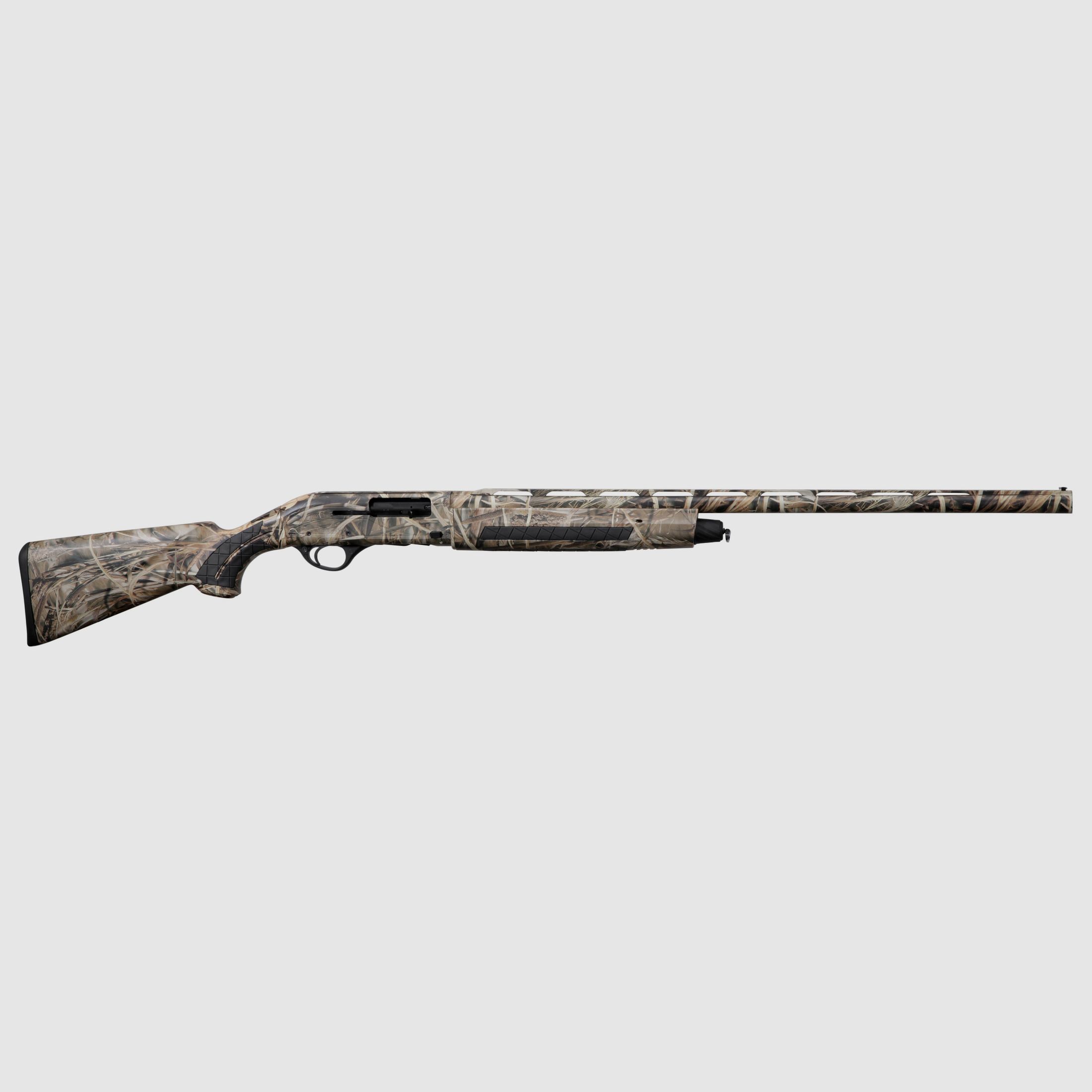 Mercury hunting semi-automatic shotgun Rough Camo Max-4 HD right-handed version, 71 cm barrel length, 12/76, caliber 12/76