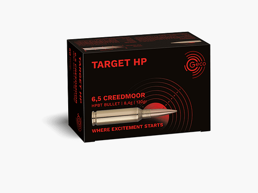 Geco 6,5 CREEDMOOR TARGET HP 8,4g 130gr - 50 Stk