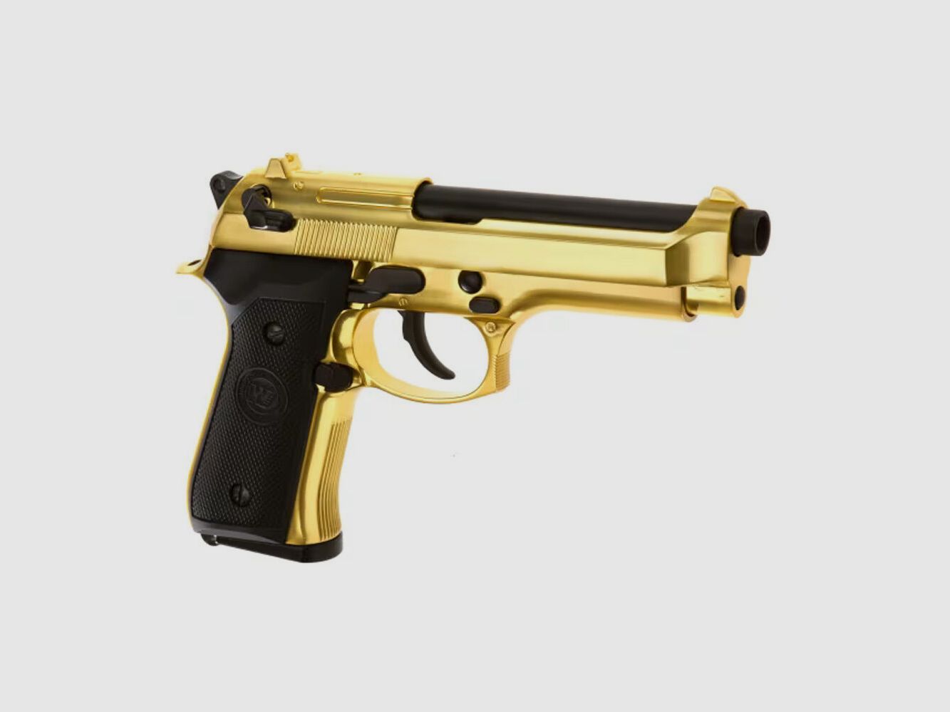 WE M9 Airsoft Pistole GBB VM 6mm BB gold
