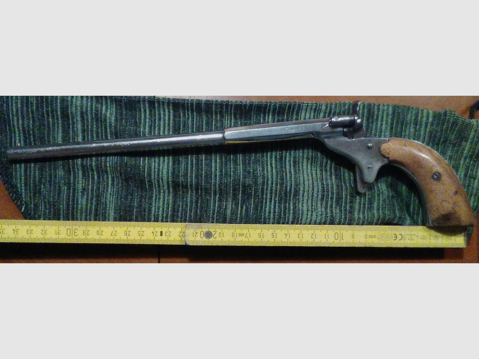 Saloon pistol, target pistol Belgian 6mm Flobert