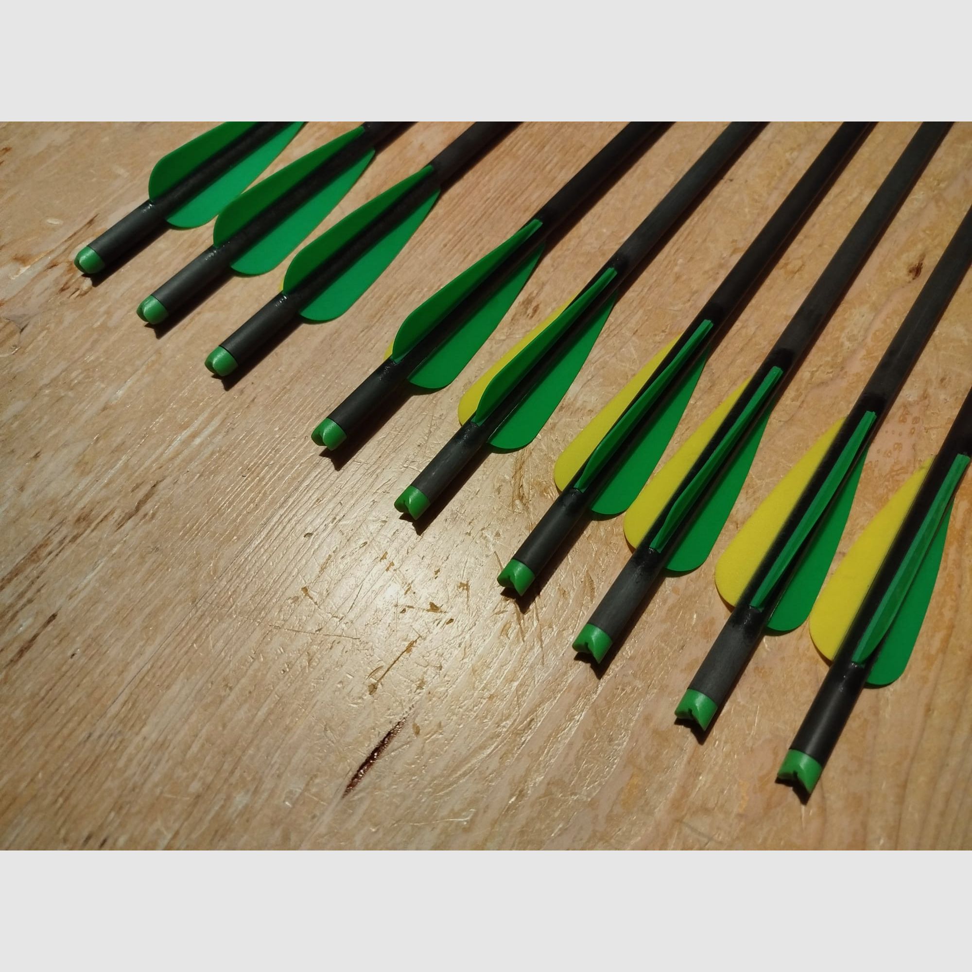 Hori Zone Armbrustpfeile, Bolzen, Carbonpfeile, Pfeile, 9 Stück