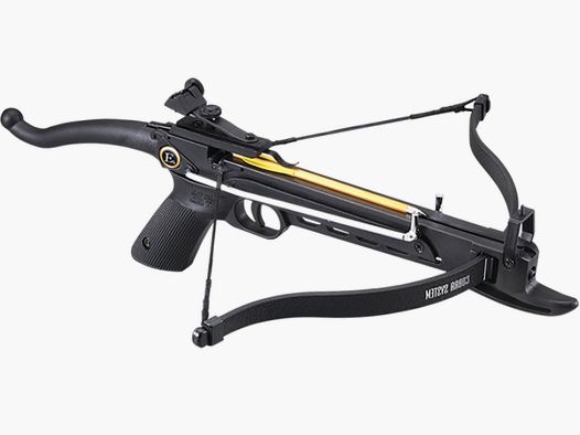 175 fps Recurve-Pistolenarmbrust: 80 lbs Cobra ABS in schwarz, neu von Ek Archery